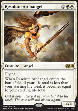 Resolute Archangel⁣ - Magic 2015⁣ (Rare)⁣ [28]