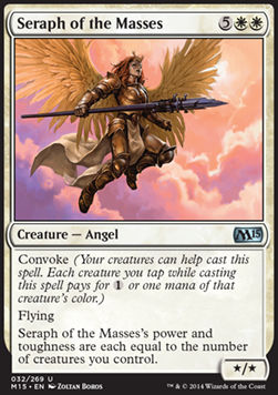 Seraph of the Masses⁣ - Magic 2015⁣ (Uncommon)⁣ [32]
