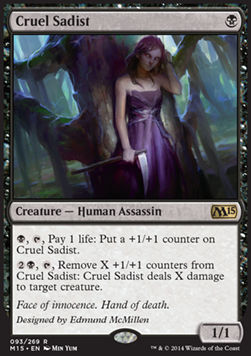 Cruel Sadist⁣ - Magic 2015⁣ (Rare)⁣ [93]