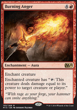 Burning Anger⁣ - Magic 2015⁣ (Rare)⁣ [133]