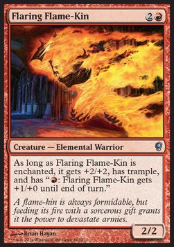 Flaring Flame-Kin⁣ - Conspiracy⁣ (Uncommon)⁣ [142]