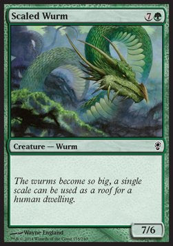 Scaled Wurm⁣ - Conspiracy⁣ (Common)⁣ [178]