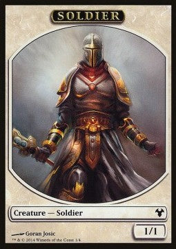 Soldier / Spirit Token⁣ - Modern Event Deck 2014⁣ (Token)