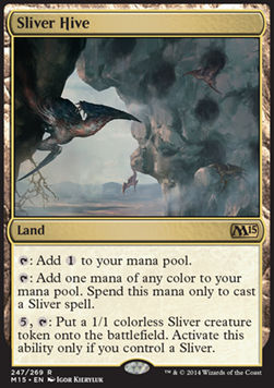 Sliver Hive⁣ - Magic 2015⁣ (Rare)⁣ [247]