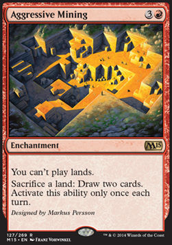 Aggressive Mining⁣ - Magic 2015⁣ (Rare)⁣ [127]