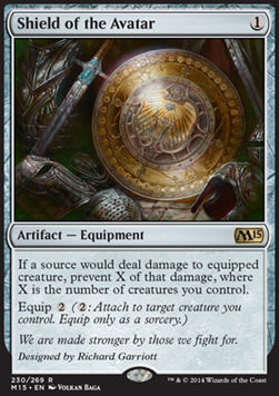 Shield of the Avatar⁣ - Magic 2015⁣ (Rare)⁣ [230]