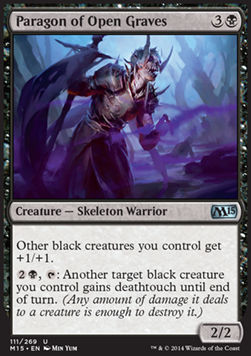 Paragon of Open Graves⁣ - Magic 2015⁣ (Uncommon)⁣ [111]