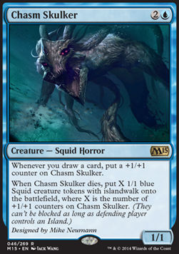 Chasm Skulker⁣ - Magic 2015⁣ (Rare)⁣ [46]