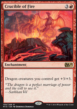 Crucible of Fire⁣ - Magic 2015⁣ (Rare)⁣ [139]