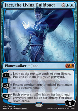 Jace, the Living Guildpact⁣ - Magic 2015⁣ (Mythic)⁣ [62]