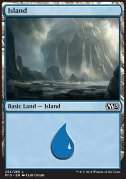 Island (V.1)⁣ - Magic 2015⁣ (Land)⁣ [254]