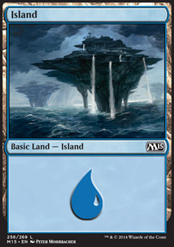 Island (V.3)⁣ - Magic 2015⁣ (Land)⁣ [256]
