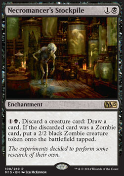 Necromancer's Stockpile⁣ - Magic 2015⁣ (Rare)⁣ [108]