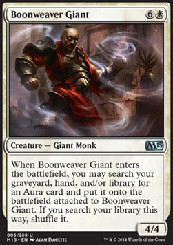 Boonweaver Giant⁣ - Magic 2015⁣ (Uncommon)⁣ [5]