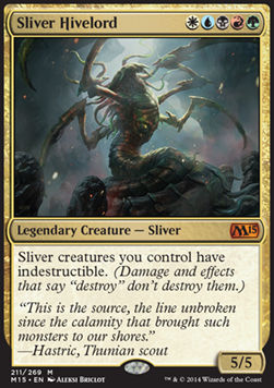 Sliver Hivelord⁣ - Magic 2015⁣ (Mythic)⁣ [211]