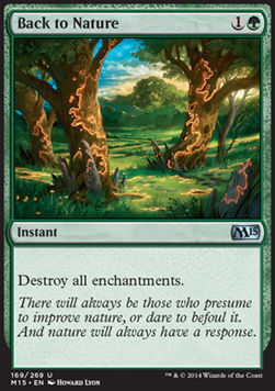 Back to Nature⁣ - Magic 2015⁣ (Uncommon)⁣ [169]