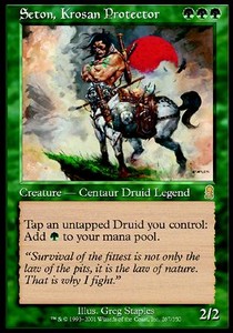 Seton, Krosan Protector⁣ - Odyssey⁣ (Rare)⁣ [267]