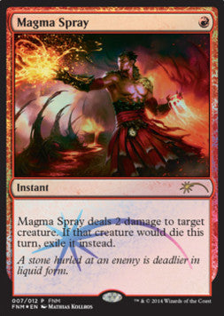 Magma Spray⁣ - Friday Night Magic Promos⁣ (Rare)