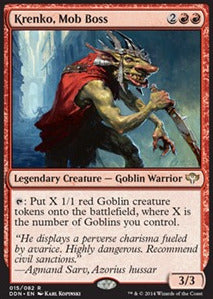 Krenko, Mob Boss⁣ - Duel Decks: Speed vs. Cunning⁣ (Rare)⁣ [15]