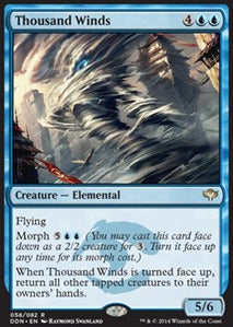 Thousand Winds⁣ - Duel Decks: Speed vs. Cunning⁣ (Rare)⁣ [58]