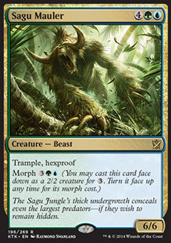 Sagu Mauler⁣ - Khans of Tarkir⁣ (Rare)⁣ [196]