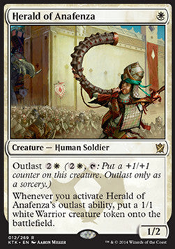 Herald of Anafenza⁣ - Khans of Tarkir⁣ (Rare)⁣ [12]
