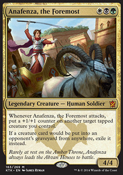 Anafenza, the Foremost⁣ - Khans of Tarkir⁣ (Mythic)⁣ [163]