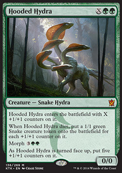 Hooded Hydra⁣ - Khans of Tarkir⁣ (Mythic)⁣ [136]