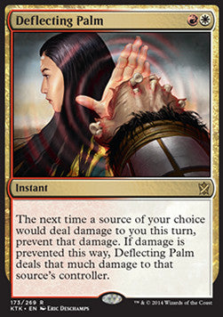 Deflecting Palm⁣ - Khans of Tarkir⁣ (Rare)⁣ [173]