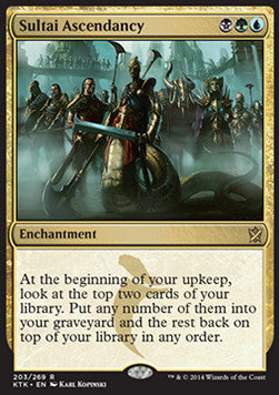 Sultai Ascendancy⁣ - Khans of Tarkir⁣ (Rare)⁣ [203]