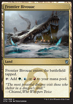 Frontier Bivouac⁣ - Khans of Tarkir⁣ (Uncommon)⁣ [234]