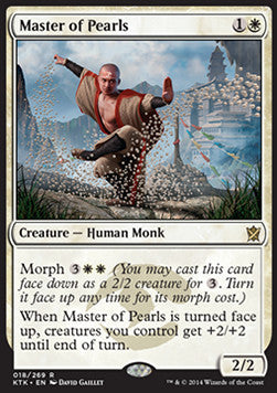 Master of Pearls⁣ - Khans of Tarkir⁣ (Rare)⁣ [18]
