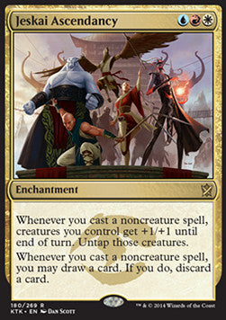 Jeskai Ascendancy⁣ - Khans of Tarkir⁣ (Rare)⁣ [180]