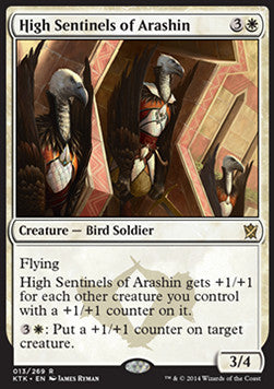 High Sentinels of Arashin⁣ - Khans of Tarkir⁣ (Rare)⁣ [13]