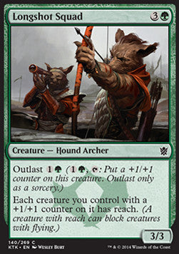 Longshot Squad⁣ - Khans of Tarkir⁣ (Common)⁣ [140]