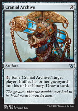 Cranial Archive⁣ - Khans of Tarkir⁣ (Uncommon)⁣ [218]