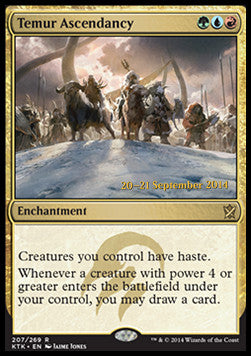Temur Ascendancy⁣ - Khans of Tarkir: Promos⁣ (Rare)