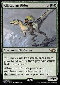 Allosaurus Rider⁣ - Duel Decks: Anthology⁣ (Rare)⁣ [1002]
