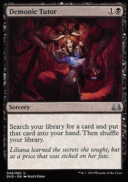 Demonic Tutor⁣ - Duel Decks: Anthology⁣ (Uncommon)⁣ [6049]