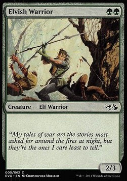 Elvish Warrior⁣ - Duel Decks: Anthology⁣ (Common)⁣ [1005]