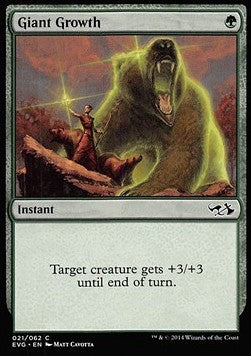 Giant Growth (V.2)⁣ - Duel Decks: Anthology⁣ (Common)⁣ [1021]