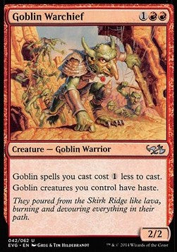 Goblin Warchief⁣ - Duel Decks: Anthology⁣ (Uncommon)⁣ [2042]