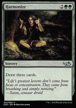 Harmonize (V.1)⁣ - Duel Decks: Anthology⁣ (Uncommon)⁣ [1022]