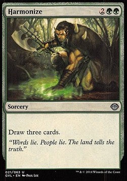 Harmonize (V.2)⁣ - Duel Decks: Anthology⁣ (Uncommon)⁣ [7021]