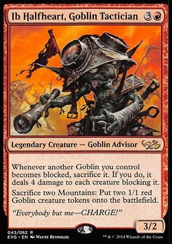 Ib Halfheart, Goblin Tactician⁣ - Duel Decks: Anthology⁣ (Rare)⁣ [2043]
