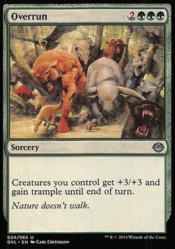 Overrun⁣ - Duel Decks: Anthology⁣ (Uncommon)⁣ [7024]