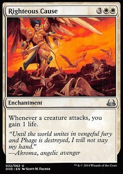 Righteous Cause⁣ - Duel Decks: Anthology⁣ (Uncommon)⁣ [5022]