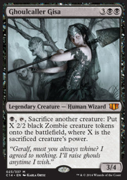 Ghoulcaller Gisa⁣ - Commander 2014⁣ (Mythic)⁣ [23]