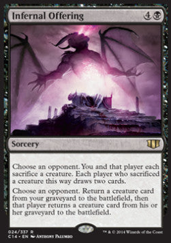 Infernal Offering⁣ - Commander 2014⁣ (Rare)⁣ [24]