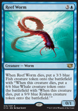 Reef Worm⁣ - Commander 2014⁣ (Rare)⁣ [16]
